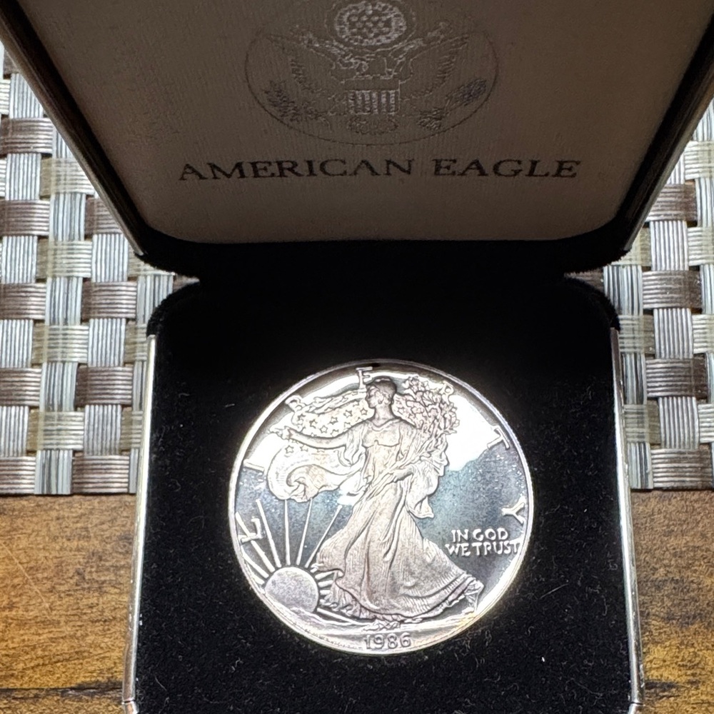 1986 American Eagle Proof Silver Coin